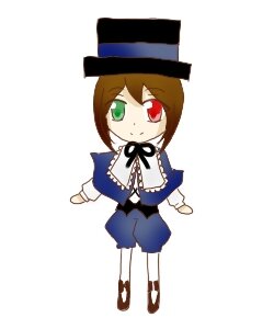 Rating: Safe Score: 0 Tags: 1girl blue_dress bow bowtie brown_hair dress frills full_body green_eyes hat heterochromia image long_sleeves looking_at_viewer red_eyes simple_background smile solo souseiseki standing top_hat white_background white_legwear User: admin