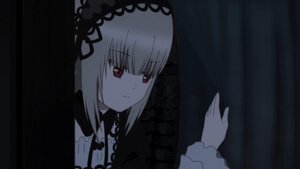 Rating: Safe Score: 0 Tags: 1girl bangs closed_mouth curtains dress eyebrows_visible_through_hair hairband image long_hair long_sleeves looking_at_viewer red_eyes ribbon silver_hair smile solo suigintou User: admin