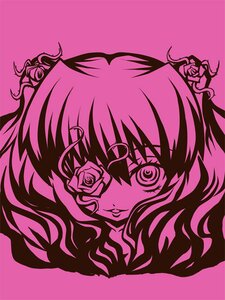 Rating: Safe Score: 0 Tags: 1girl flower image kirakishou long_hair monochrome pink_background pink_rose pink_theme rose simple_background solo white_rose User: admin