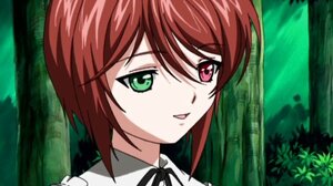 Rating: Safe Score: 0 Tags: 1girl brown_hair forest green_eyes heterochromia image looking_at_viewer nature outdoors red_eyes ribbon short_hair smile solo souseiseki suiseiseki tree User: admin