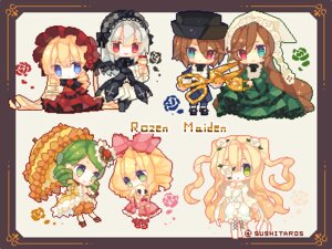 Rating: Safe Score: 0 Tags: 6+girls blonde_hair blue_eyes bonnet bow brown_hair dress flower frills green_dress green_eyes green_hair hairband hat head_scarf heterochromia hina_ichigo image kanaria long_hair long_sleeves multiple multiple_girls open_mouth pantyhose petals pink_bow red_eyes rose shinku short_hair siblings smile souseiseki suigintou suiseiseki tagme twins twintails very_long_hair User: admin