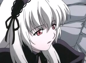 Rating: Safe Score: 0 Tags: 1girl auto_tagged bangs black_ribbon closed_mouth dress eyebrows_visible_through_hair hair_between_eyes hair_ribbon image long_hair long_sleeves parted_lips ribbon simple_background solo suigintou white_background User: admin