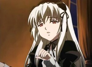 Rating: Safe Score: 0 Tags: 1girl bangs black_ribbon closed_mouth dress expressionless eyebrows_visible_through_hair image long_hair long_sleeves looking_at_viewer parted_lips ribbon solo suigintou upper_body User: admin