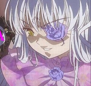 Rating: Safe Score: 0 Tags: 1girl auto_tagged barasuishou blue_flower blue_rose eyepatch flower image portrait purple_flower purple_rose rose solo User: admin