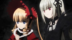 Rating: Safe Score: 0 Tags: 2girls blonde_hair blue_eyes bonnet bow dress drill_hair flower hairband image long_hair long_sleeves multiple_girls pair red_eyes ribbon rose shinku silver_hair suigintou twintails umbrella User: admin