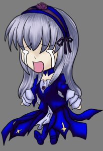 Rating: Safe Score: 0 Tags: 1girl chibi crying dress full_body hairband image long_hair long_sleeves open_mouth pantyhose ribbon solo suigintou tears User: admin