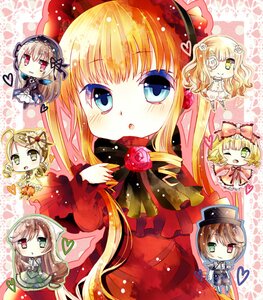 Rating: Safe Score: 0 Tags: 6+girls blonde_hair blue_eyes bonnet bow brown_hair chibi dress drill_hair eyepatch flower hairband hat heart heterochromia hina_ichigo image kanaria long_hair multiple multiple_girls one_eye_closed open_mouth pink_bow red_eyes rose shinku short_hair siblings sisters smile souseiseki suigintou suiseiseki tagme twintails yellow_eyes User: admin