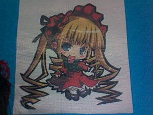 Rating: Safe Score: 0 Tags: 1girl blonde_hair blue_eyes bonnet bow chibi dress drill_hair frills image long_hair looking_at_viewer marker_(medium) photo red_dress rose shinku simple_background solo traditional_media twintails User: admin