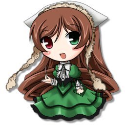 Rating: Safe Score: 0 Tags: 1girl :d brown_hair chibi collar dress frills green_dress green_eyes hat heterochromia image long_hair long_sleeves open_mouth red_eyes simple_background smile solo suiseiseki very_long_hair white_background User: admin