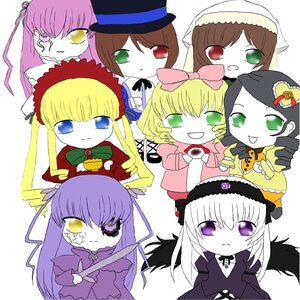 Rating: Safe Score: 0 Tags: 6+girls blonde_hair blue_eyes bonnet bow brown_hair dress frills green_eyes hat heterochromia hina_ichigo image kanaria long_hair long_sleeves multiple multiple_girls pink_bow red_eyes shinku short_hair smile souseiseki suigintou suiseiseki tagme twintails two_side_up very_long_hair wings yellow_eyes User: admin