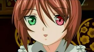 Rating: Safe Score: 0 Tags: 1girl brown_hair close-up eyebrows_visible_through_hair face frills green_eyes image looking_at_viewer open_mouth portrait red_eyes short_hair solo souseiseki User: admin