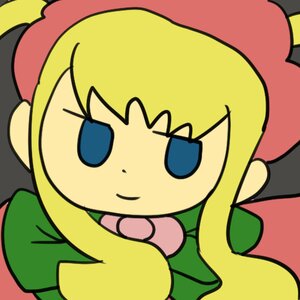 Rating: Safe Score: 0 Tags: :d bangs blonde_hair blue_eyes eyebrows_visible_through_hair green_shirt hat image looking_at_viewer open_mouth shinku sidelocks simple_background smile solo v-shaped_eyebrows User: admin