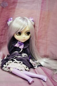 Rating: Safe Score: 0 Tags: 1girl bangs barasuishou brown_eyes doll dress frills hair_ornament long_hair long_sleeves ribbon sitting solo very_long_hair User: admin