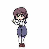 Rating: Safe Score: 0 Tags: 1girl :d brown_hair dress full_body green_eyes heterochromia image long_sleeves open_mouth pantyhose short_hair simple_background skirt smile solo souseiseki standing white_legwear User: admin