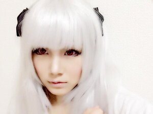 Rating: Safe Score: 0 Tags: 1girl bangs closed_mouth face lips looking_at_viewer portrait realistic red_eyes solo suigintou white_hair User: admin