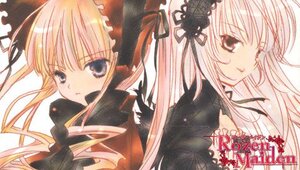 Rating: Safe Score: 0 Tags: 2girls black_ribbon blonde_hair hairband image long_hair long_sleeves looking_at_viewer multiple_girls pair ribbon shinku simple_background suigintou upper_body white_background User: admin