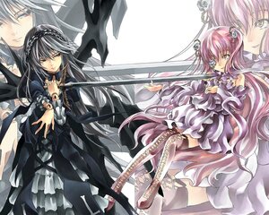 Rating: Safe Score: 0 Tags: 2girls boots dress flower frills holding_weapon image kirakishou long_hair long_sleeves multiple_girls pair rose silver_hair suigintou sword thigh_boots thighhighs very_long_hair weapon wings yellow_eyes zoom_layer User: admin
