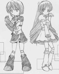 Rating: Safe Score: 0 Tags: 2girls boots cure_black cure_white gloves greyscale image knee_boots long_hair magical_girl monochrome multiple_girls pair ponytail ribbon short_hair skirt souseiseki standing suiseiseki User: admin
