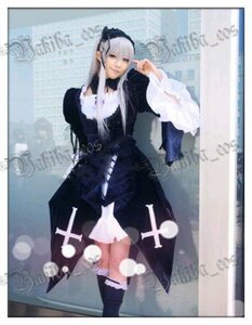 Rating: Safe Score: 0 Tags: 1girl blurry closed_eyes depth_of_field dress frills hairband long_hair long_sleeves photo silver_hair solo standing suigintou very_long_hair User: admin