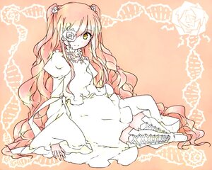 Rating: Safe Score: 0 Tags: 1girl boots cross-laced_footwear dress eyepatch flower frills hair_flower hair_ornament image kirakishou long_hair pink_hair rose sitting smile solo thorns two_side_up very_long_hair vines white_rose yellow_eyes User: admin