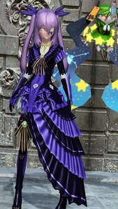 Rating: Safe Score: 0 Tags: 1girl barasuishou dress elbow_gloves full_body gloves hair_ornament image jewelry long_hair looking_at_viewer personification purple_hair ribbon solo standing star_(symbol) umbrella yellow_eyes User: admin
