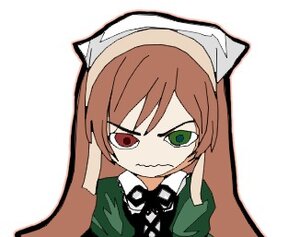 Rating: Safe Score: 0 Tags: 1girl bangs brown_hair closed_mouth dress green_dress green_eyes heterochromia image long_hair long_sleeves red_eyes simple_background solo suiseiseki v-shaped_eyebrows white_background User: admin
