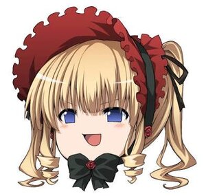Rating: Safe Score: 0 Tags: 1girl :d blonde_hair blue_eyes blush bonnet bow bowtie drill_hair flower image long_hair looking_at_viewer open_mouth portrait rose shinku simple_background smile solo white_background User: admin