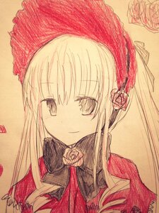 Rating: Safe Score: 0 Tags: 1girl bangs blonde_hair blush closed_mouth eyebrows_visible_through_hair flower image long_hair looking_at_viewer photo rose shinku sidelocks simple_background smile solo traditional_media upper_body User: admin