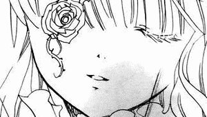 Rating: Safe Score: 0 Tags: 1girl close-up face flower image kirakishou monochrome rose simple_background solo white_background User: admin