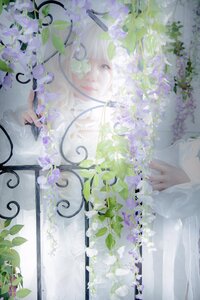 Rating: Safe Score: 0 Tags: 1girl bangs dress flower kirakishou long_hair plant solo white_dress white_flower User: admin