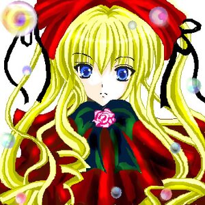 Rating: Safe Score: 0 Tags: 1girl blonde_hair blue_eyes capelet christmas green_bow hat image long_hair long_sleeves looking_at_viewer red_capelet red_headwear rose santa_costume santa_hat shinku simple_background solo upper_body white_background User: admin