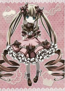 Rating: Safe Score: 0 Tags: 1girl blonde_hair blue_eyes bow dress flower frills hair_bow hair_ribbon image lolita_fashion long_hair polka_dot polka_dot_background ribbon rose shinku shoes solo striped twintails very_long_hair User: admin