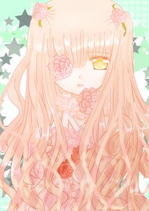 Rating: Safe Score: 0 Tags: 1girl bangs expressionless flower frills hair_flower hair_ornament image kirakishou long_hair looking_at_viewer pink_flower pink_hair pink_rose pink_theme rose solo upper_body yellow_eyes User: admin