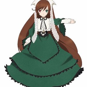 Rating: Safe Score: 0 Tags: 1girl brown_hair dress frills green_dress green_eyes heterochromia image long_hair long_sleeves looking_at_viewer red_eyes simple_background solo suiseiseki very_long_hair white_background User: admin