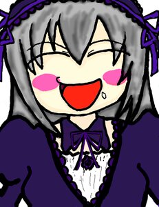 Rating: Safe Score: 0 Tags: 1girl akemi_homura black_hair closed_eyes flower hairband image long_hair open_mouth ribbon simple_background smile solo suigintou white_background User: admin