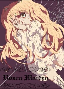 Rating: Safe Score: 0 Tags: 1girl blonde_hair boots dress eyepatch frills hands_on_own_face image kirakishou long_hair solo User: admin