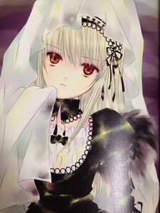 Rating: Safe Score: 0 Tags: 1girl bangs black_ribbon choker closed_mouth dress expressionless image jewelry long_hair long_sleeves looking_at_viewer necklace red_eyes ribbon solo suigintou upper_body veil User: admin