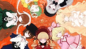 Rating: Safe Score: 0 Tags: 6+girls blonde_hair blue_eyes bow brown_hair dress frills green_hair hairband hat heterochromia hina_ichigo image kanaria long_hair multiple multiple_girls pink_bow red_eyes shinku short_hair siblings silver_hair sisters smile souseiseki suigintou suiseiseki tagme very_long_hair User: admin