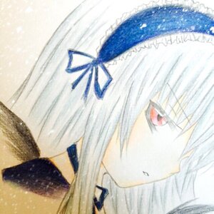 Rating: Safe Score: 0 Tags: 1girl bangs blue_ribbon blush choker eyebrows_visible_through_hair hair_between_eyes hairband image looking_at_viewer parted_lips portrait red_eyes ribbon solo suigintou User: admin