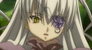 Rating: Safe Score: 0 Tags: 1girl barasuishou close-up face image long_hair looking_at_viewer solo yellow_eyes User: admin