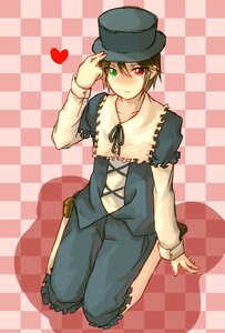 Rating: Safe Score: 0 Tags: 1boy adjusting_clothes adjusting_headwear argyle argyle_background argyle_legwear blonde_hair blush board_game card checkerboard_cookie checkered checkered_background checkered_floor checkered_kimono checkered_scarf checkered_shirt checkered_skirt chess_piece cookie diamond_(shape) flag floor green_eyes hat heterochromia holding_flag image knight_(chess) on_floor perspective plaid_background red_eyes reflection reflective_floor solo souseiseki tile_floor tile_wall tiles top_hat vanishing_point User: admin
