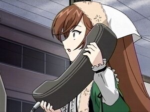 Rating: Safe Score: 0 Tags: 1girl brown_hair frills head_scarf image long_hair long_sleeves open_mouth profile solo suiseiseki upper_body User: admin