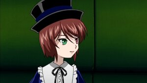 Rating: Safe Score: 0 Tags: 1girl brown_hair closed_mouth frills green_eyes hat heterochromia image long_sleeves looking_at_viewer portrait red_eyes ribbon short_hair simple_background solo souseiseki top_hat User: admin