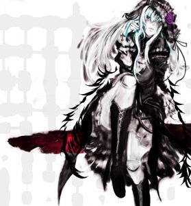 Rating: Safe Score: 0 Tags: 1girl boots dress flower frills gothic_lolita hairband image lolita_hairband long_hair long_sleeves red_eyes ribbon rose solo suigintou very_long_hair wings User: admin