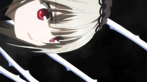 Rating: Safe Score: 0 Tags: 1girl auto_tagged bangs close-up eyebrows_visible_through_hair face hairband image long_hair looking_at_viewer red_eyes ribbon solo suigintou weapon User: admin