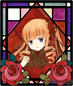 Rating: Safe Score: 0 Tags: 1girl blonde_hair blue_eyes bow dress drill_hair flower image long_hair looking_at_viewer petals pink_rose red_flower red_rose rose rose_petals shinku smile solo twin_drills User: admin