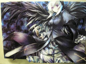 Rating: Safe Score: 0 Tags: 1girl black_wings dress frills hat image long_hair long_sleeves purple_eyes solo suigintou very_long_hair white_hair wings User: admin