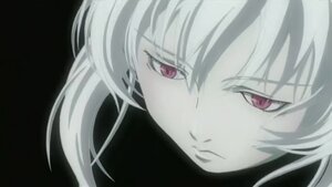 Rating: Safe Score: 0 Tags: 1girl bangs black_background close-up closed_mouth eyebrows_visible_through_hair face image looking_at_viewer monochrome simple_background solo spot_color suigintou User: admin
