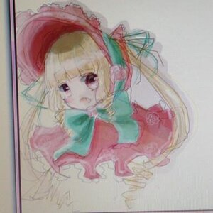 Rating: Safe Score: 0 Tags: 1girl bangs blonde_hair bow capelet dress hat image long_hair looking_at_viewer open_mouth photo red_dress red_eyes shinku simple_background solo twintails User: admin