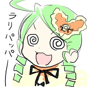 Rating: Safe Score: 0 Tags: 1girl :d blush chibi green_hair image kanaria open_mouth simple_background smile solo white_background User: admin